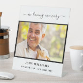 葬儀カスタム写真記念披露宴脚本 台座サイン (インサイチュ)