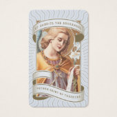 葬儀カトリック聖ガブリエル祈りの言葉共感カード (正面)