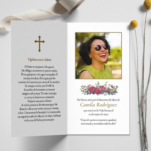 葬儀グアダルスペインのペ祈りの言葉同情カード