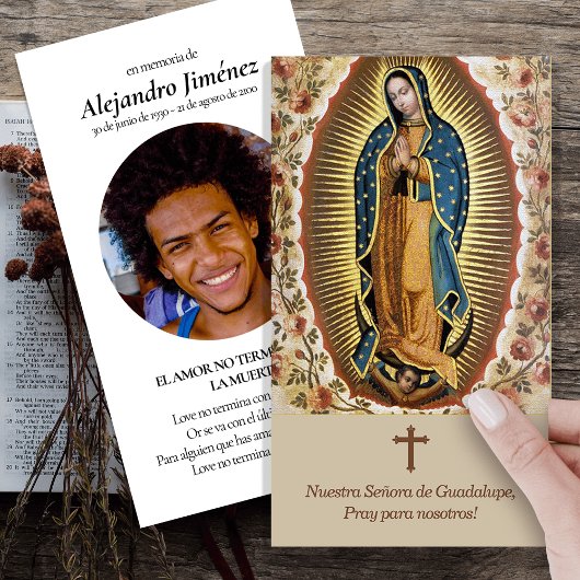 葬儀グアダルーペスペインの祈りの言葉共感表