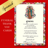 葬儀グアダルーペ弔問悔やみや弔慰 サンキューカード