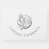 葬儀ゲストブックバタフライ ゲストブック (裏面)