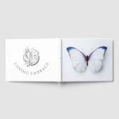 葬儀ゲストブックバタフライ ゲストブック (全面)