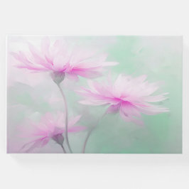 葬儀ゲストブックピンクフローラ ゲストブック