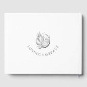 葬儀ゲストブックフローラクロス ゲストブック (裏面)