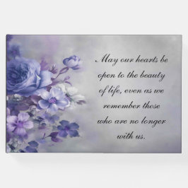 葬儀ゲストブックメモリアルフローラ気持ち ゲストブック