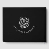 葬儀ゲストブックメモリアルフローラ気持ち ゲストブック (裏面)