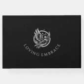 葬儀ゲストブックレッド（鳥）ショウジョウコウカンチョウ ゲストブック (裏面)