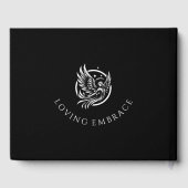 葬儀ゲストブックレッド（鳥）ショウジョウコウカンチョウ ゲストブック (裏面)