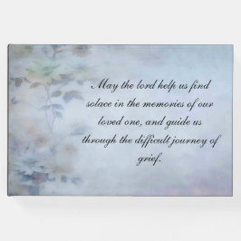 葬儀ゲストブック記念気持ち ゲストブック