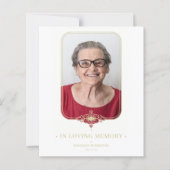 葬儀ゴールデンエフェクト装飾レース効果写真 (正面)