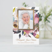 葬儀サンキューカードダスティブルー&ミスティバラ1 招待状 (スタンド正面)