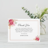 葬儀サンキューカードテンプレート サンキューカード (スタンド正面)