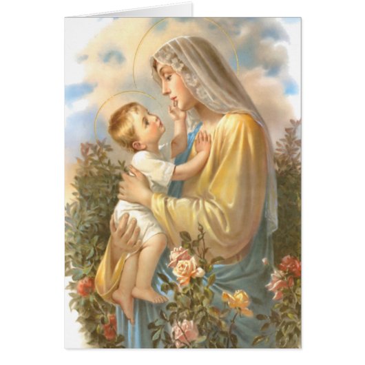 葬儀サンキューカード |お母さん(Good & Gentle Mother) 01 (正面)