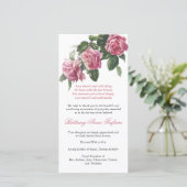 葬儀サンキューカード |アンティークティーバラ3 サンキューカード (スタンド正面)