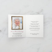 葬儀サンキューカード |アンティークティーバラ サンキューカード (内部)