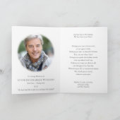 葬儀サンキューカード |エンジェル祈りの言葉04 サンキューカード (内部)