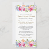 葬儀サンキューカード |ガーデ素朴ン1 サンキューカード (正面)