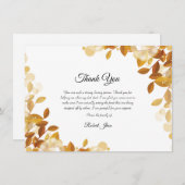 葬儀サンキューカード サンキューカード (正面/裏面)