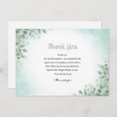 葬儀サンキューカード サンキューカード (正面/裏面)