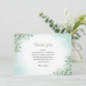 葬儀サンキューカード サンキューカード (スタンド正面)