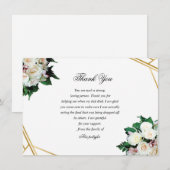 葬儀サンキューカード サンキューカード (正面/裏面)