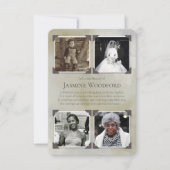 葬儀サンキューカード |ニュートラルトーン (正面)