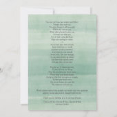 葬儀サンキューカード |フローラ草地3 (裏面)