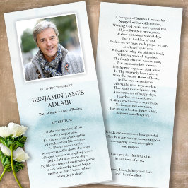 葬儀サンキューカード |ブルーウォーター洗剤1