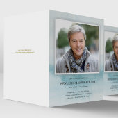 葬儀サンキューカード |ブルーウォーター サンキューカード