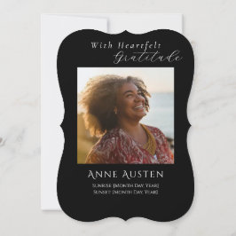 葬儀サンキューカード – 感謝の気持ちで