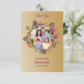 葬儀サンキューカード 招待状 (スタンド正面)