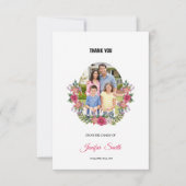 葬儀サンキューカード 招待状 (正面)