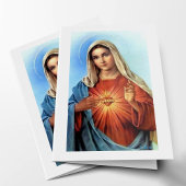 葬儀サンキューカード |聖なるハート カード