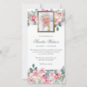 葬儀サンキューカード |香りガーデン1 サンキューカード (正面)