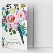 葬儀サンキューカード | Boho Peony カード