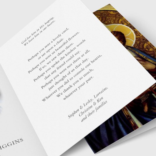 葬儀サンキューカード | Carmel 01