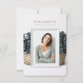 葬儀サンキューカード | Forever Memories (正面)