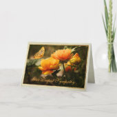 葬儀サンキューカード | Heartfeelt Butterfly カード (正面)