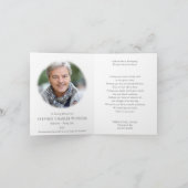 葬儀サンキューカード | St Joseph the Worker 2 サンキューカード (内部)