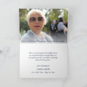 葬儀サンキューブルーウォーター色フローラ |写真 サンキューカード (内部)