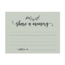 葬儀サービス、セージテーマ、共有メモリカード