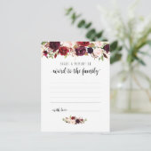 葬儀サービス、ブルゴーニュ、共有メモリカード ポストカード (スタンド正面)