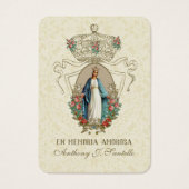 葬儀スペインのカトリックヴァージンメアリ記念祈碑 (正面)