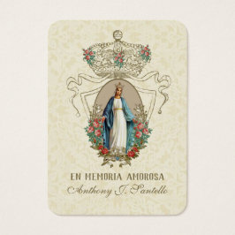 葬儀スペインのカトリックヴァージンメアリ記念祈碑