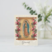 葬儀スペインの悔やみや弔慰ホーリーカードサンキュー サンキューカード (スタンド正面)