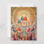 葬儀スペインの悔やみや弔慰ホーリーカードサンキュー サンキューカード (正面)