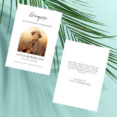 葬儀スペインの記念悔やみや弔慰写真 サンキューカード