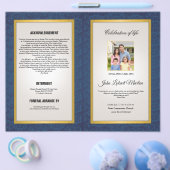 葬儀テンプレートパンフレット チラシ (シングル)