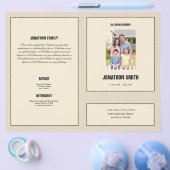 葬儀テンプレートパンフレット チラシ (シングル)